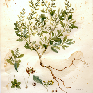 Ilustración de Cañihua