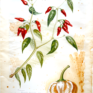 Ilustración de Ají escabeche