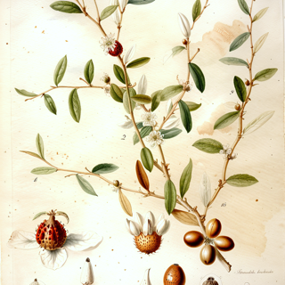 Ilustración de Chaparro amargoso