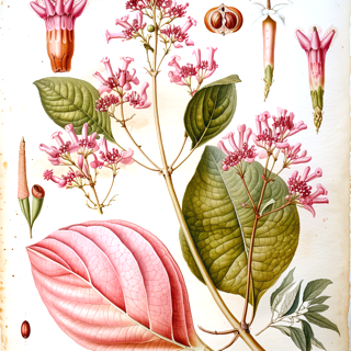 Ilustración de Quina roja