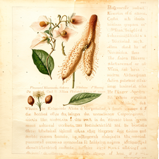 Ilustración de Ñame silvestre