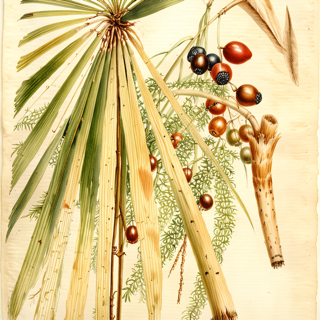 Ilustración de Saw palmetto