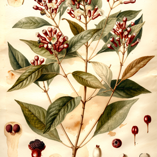 Ilustración de Clavo de olor